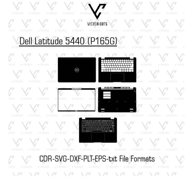 Dell Latitude 5440 (P165G) Laptop Skin Template