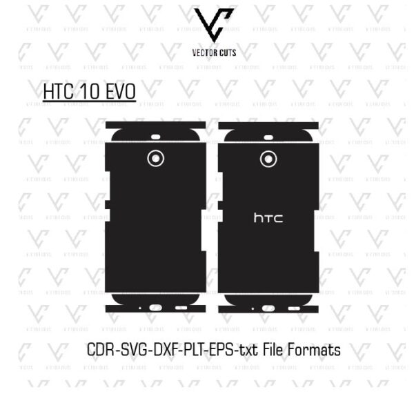 HTC 10 EVO Mobile Skin Template