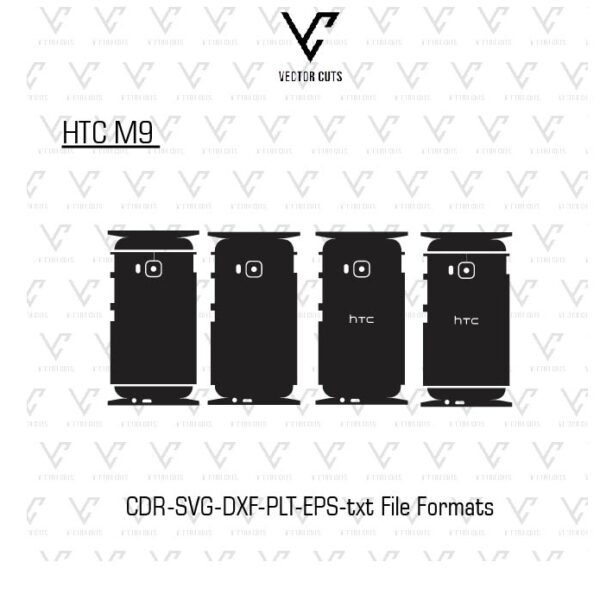 HTC M9 Mobile Skin Template
