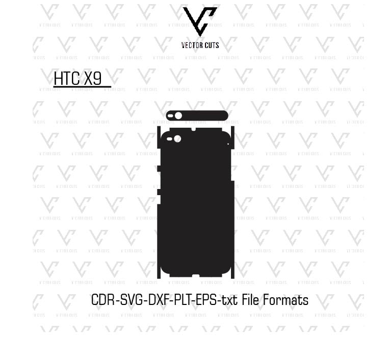 HTC X9 Mobile Skin Template