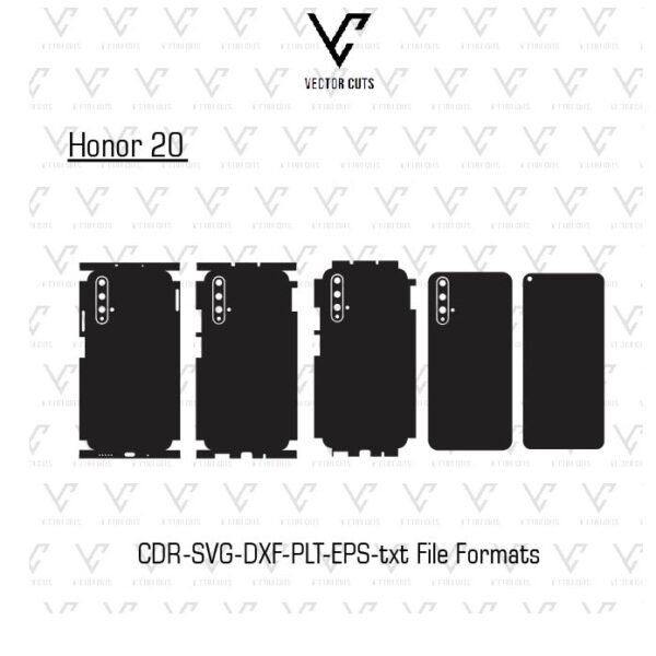 Honor 20 Mobile Skin Template