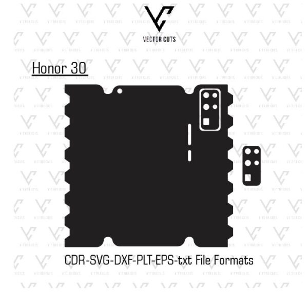 Honor 30 360 Mobile Skin Template