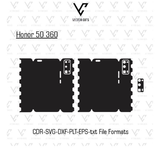 Honor 50 360 Mobile Skin Template