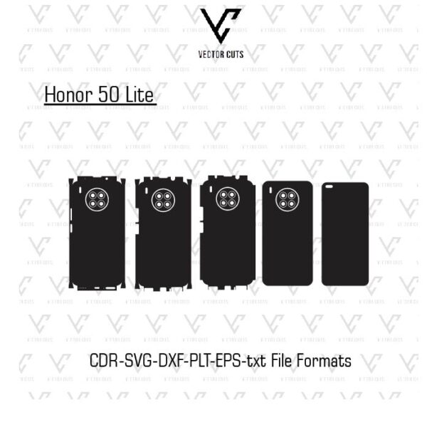 Honor 50 Lite Mobile Skin Template