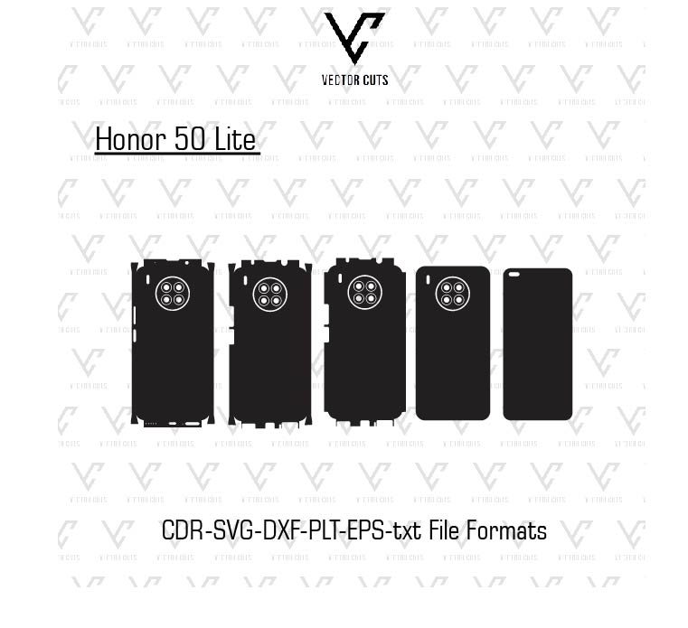Honor 50 Lite Mobile Skin Template