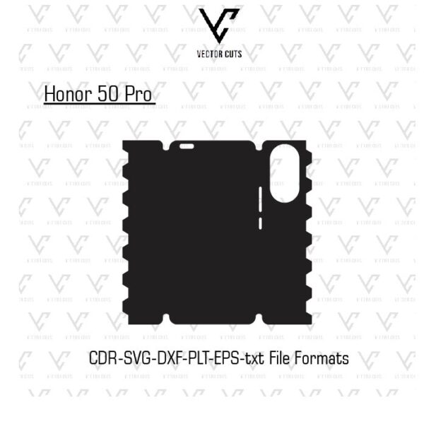 Honor 50 Pro Mobile Skin Template