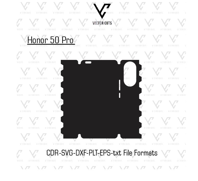 Honor 50 Pro Mobile Skin Template
