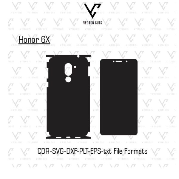 Honor 6X Mobile Skin Template