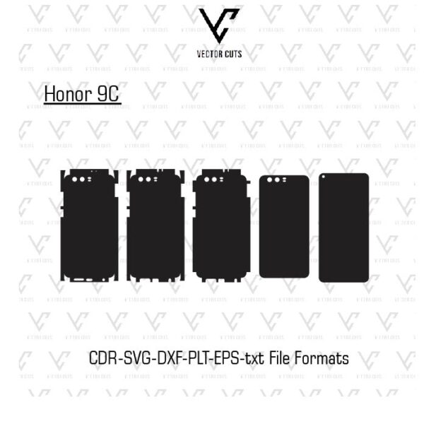 Honor 9C Mobile Skin Template
