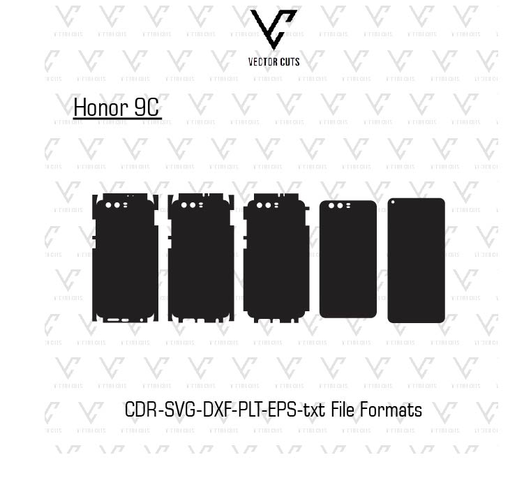 Honor 9C Mobile Skin Template