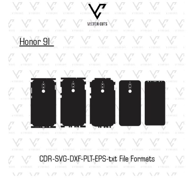 Honor 9I Mobile Skin Template