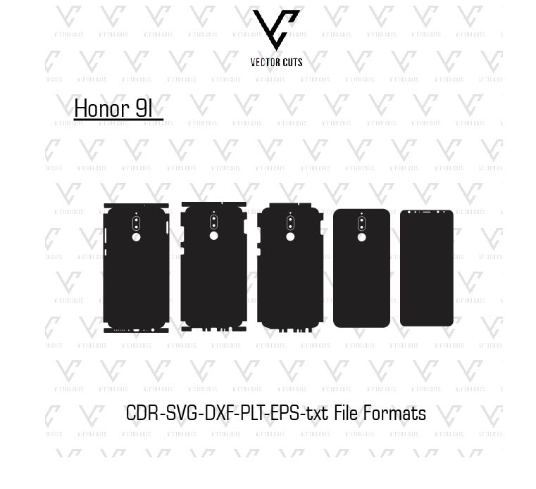 Honor 9I Mobile Skin Template
