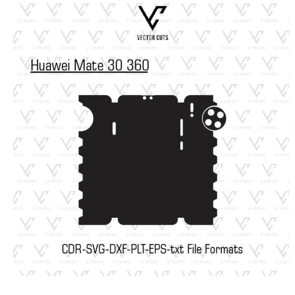 Huawei Mate 30 360 Mobile Skin Template