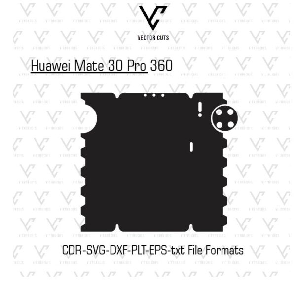 Huawei Mate 30 Pro 360 Mobile Skin Template