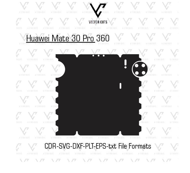 Huawei Mate 30 Pro 360 Mobile Skin Template