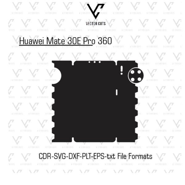 Huawei Mate 30E Pro 360 Mobile Skin Template