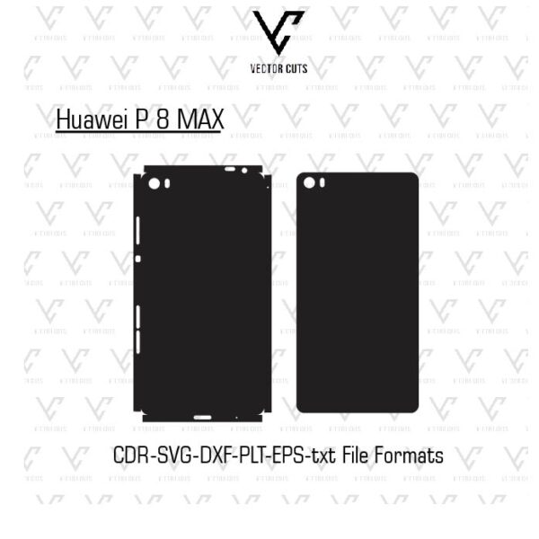 Huawei P 8 MAX Mobile Skin Template