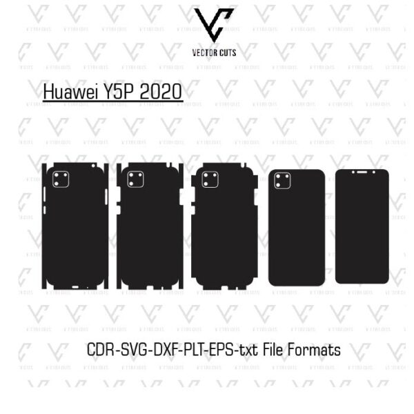 Huawei Y5P 2020 Mobile Skin Template
