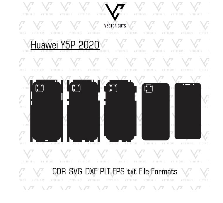 Huawei Y5P 2020 Mobile Skin Template