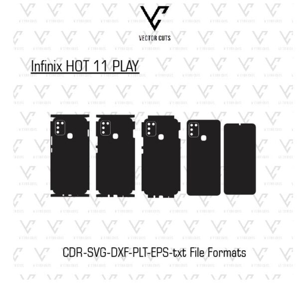 Infinix HOT 11 PLAY Mobile Skin Template