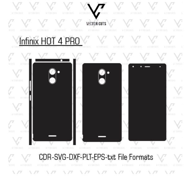 Infinix HOT 4 PRO Mobile Skin Template
