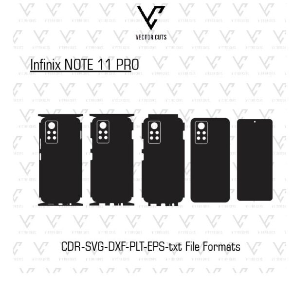 Infinix NOTE 11 PRO Mobile Skin Template