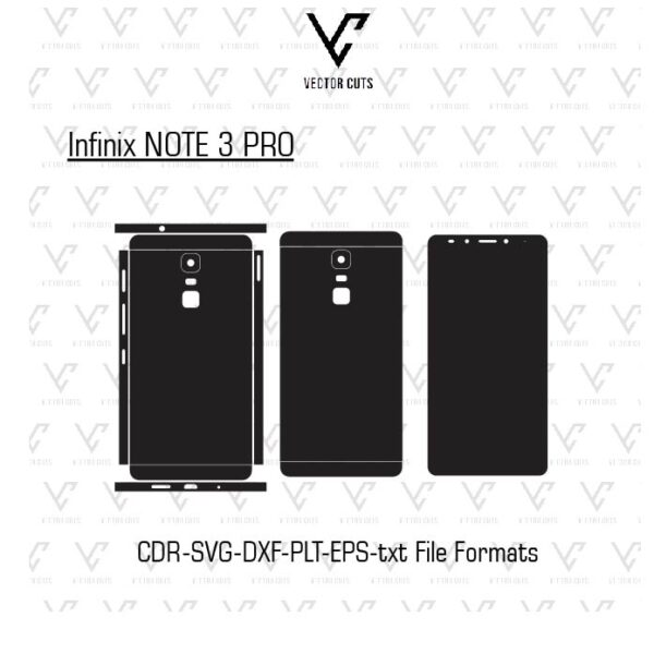 Infinix NOTE 3 PRO Mobile Skin Template