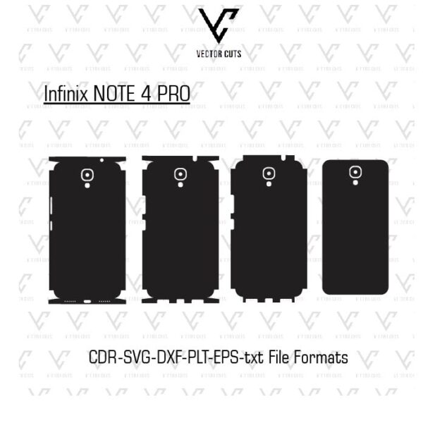 Infinix NOTE 4 PRO Mobile Skin Template