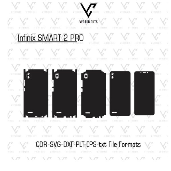 Infinix SMART 2 PRO Mobile Skin Template
