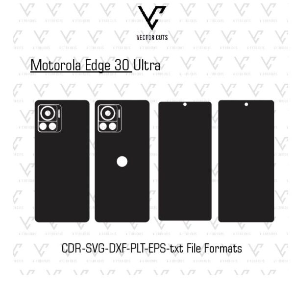 Motorola Edge 30 Ultra Mobile Skin Template