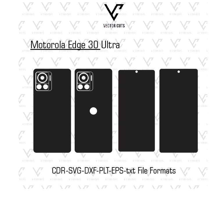 Motorola Edge 30 Ultra Mobile Skin Template