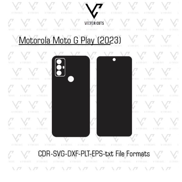 Motorola Moto G Play (2023) Mobile Skin Template