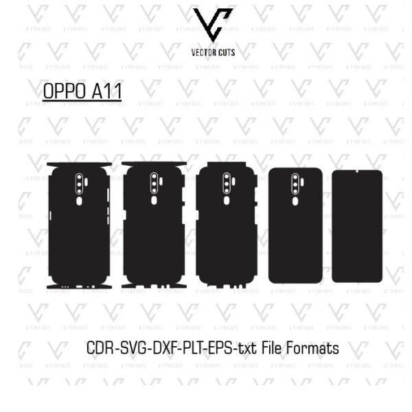 OPPO A11 Mobile Skin Template