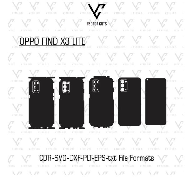 OPPO FIND X3 LITE Mobile Skin Template