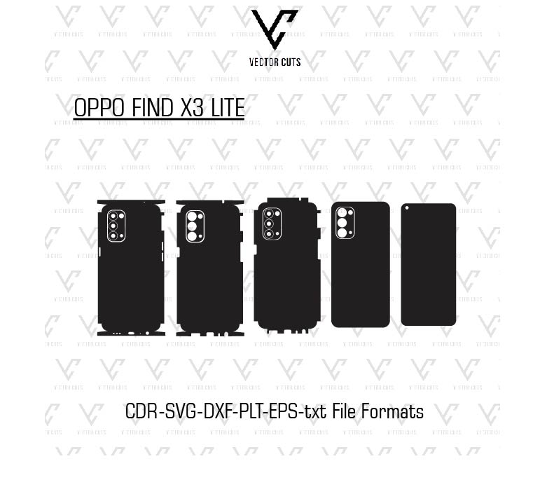 OPPO FIND X3 LITE Mobile Skin Template