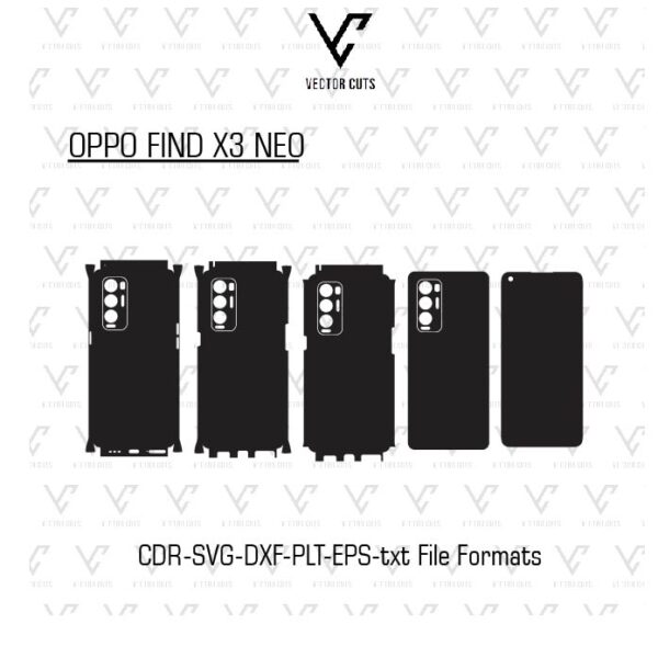 OPPO FIND X3 NEO Mobile Skin Template