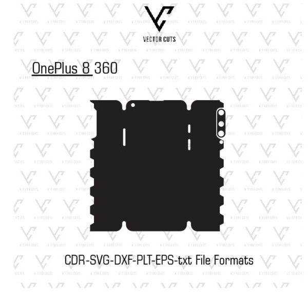 OnePlus 8 360 Mobile Skin Template