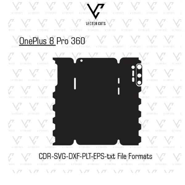OnePlus 8 Pro 360 Mobile Skin Template
