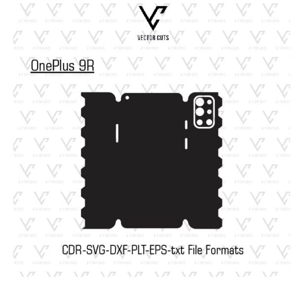 OnePlus 9R Mobile Skin Template