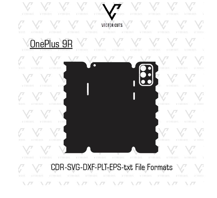 OnePlus 9R Mobile Skin Template