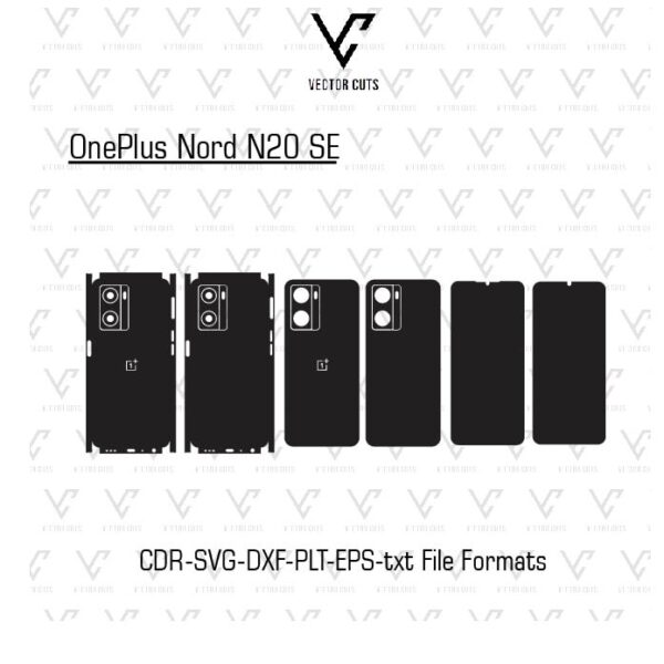 OnePlus Nord N20 SE Mobile Skin Template