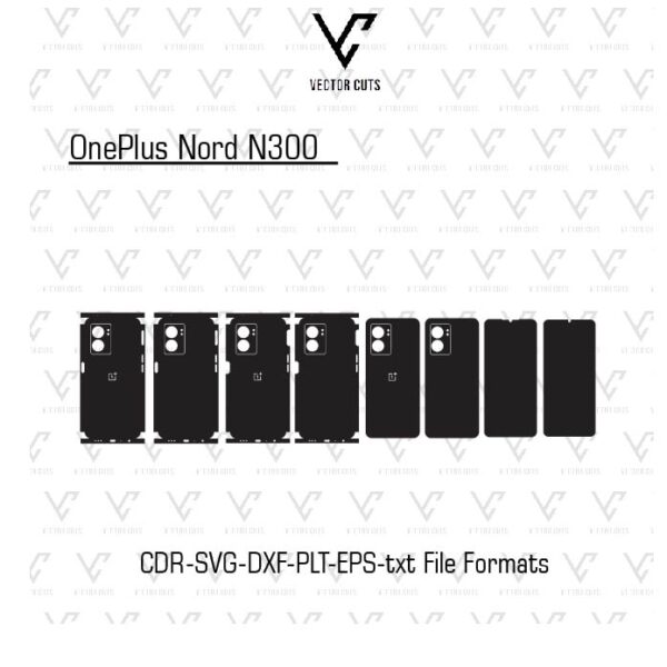 OnePlus Nord N300 Mobile Skin Template