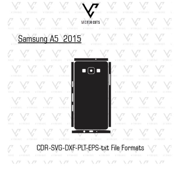 Samsung A5 2015 Mobile Skin Template