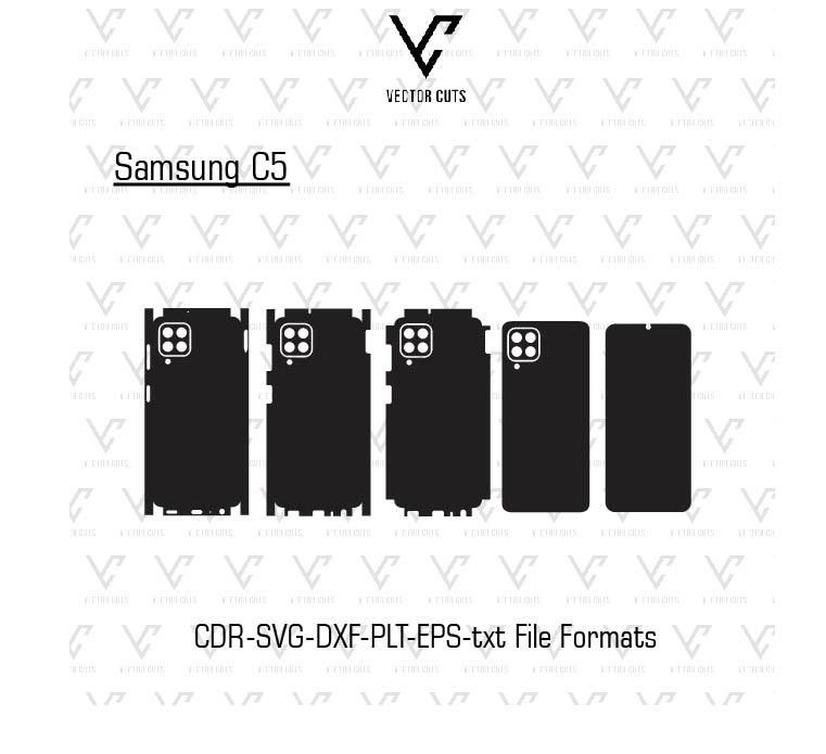 Samsung C5 Mobile Skin Template